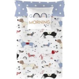 COOL KIDS COPERTURA REVERSIBILE PER BAMBINI 100% COTONE è DOGGY PATCH FRESCO BAMBINI REALIZZATO IN SPAIN