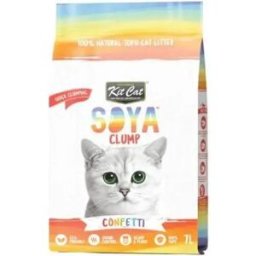 kit cat Arena Eco SoyaClump Confetti Kit per Gatti (Gatti, Toelettatura e Igiene, Lettiere) - 2 KG