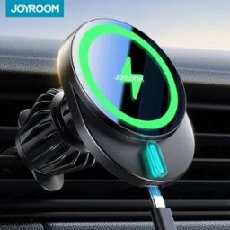 Joyroom 15W Supporto per telefono per auto con ricarica wireless Supporto per telefono magnetico Caricatore per auto Presa d'aria Supporto per telefono per auto per iPhone 16-12