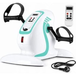 NONE Cyclette Elettrica per Riabilitazione di Mani e Piedi, Mini Bici da Esercizio, Allenatore per Braccia e Gambe, Macchina per Terapia con Pedali e Telecomando