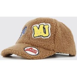 Marc Jacobs Cappello da baseball da bambino in pile con patch logo Beige Taglia 56