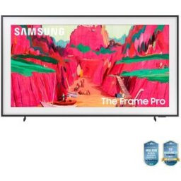 Samsung Tv 75 Sam 4k Uhd The Frame Pro Wir Lan Dvt2 Dvbs2 Hdr10 Italia Smart