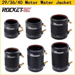 YSIDO Rocket RC 29 36 40 Copertura giacca di raffreddamento ad acqua per 2948 2968 3660 3670 3680 4074 4082 4092 Motore brushless per barca RC