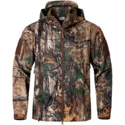 ReFire Gear Giacca tattica mimetica morbida silenziosa da uomo Giacca da caccia in pile caldo impermeabile Cappotto con cappuccio da pesca per escursionismo all'aperto