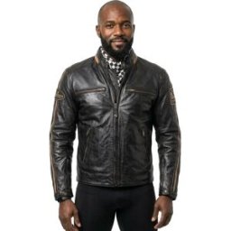 Helstons Giacca Di Pelle Ace marron XL