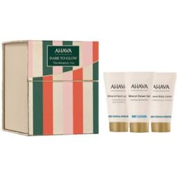 AHAVA Srl Ahava The Minerals Trio Cofanetto Crema Mani 40 ml + Crema Corpo 40 ml + Gel Doccia 40 ml
