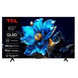 TCL 65T69C, Smart TV QLED 65'', Direct LED TV, 4K HDR Powered by Google (Dolby Vision & Atmos, Game Master, Motion clarity, compatible with Google Assistant & Alexa)
