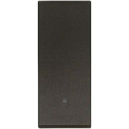 Vimar Tasto intercambiabile 1 modulo allineato illuminato nero