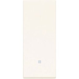 Vimar pulsante 1P NO 10A allineato bianco