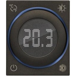 Vimar termostato a rotella 100-240V 2M nero