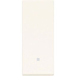 Vimar Tasto intercambiabile 1 modulo allineato illuminato bianco