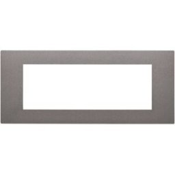 Vimar Placca sette moduli in tecnopolimero Metal