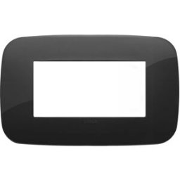 Vimar Arkè placca Round 4M colore nero