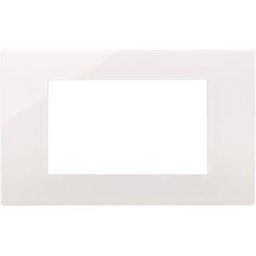 Vimar Placca quattro moduli Reflex in tecnopolimero bianco