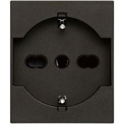Vimar Presa elettrica 2P+T 16A universale nero