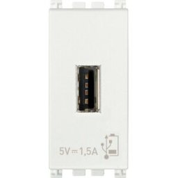 Vimar Unità alimentazione USB 5V1,5A 1M bianco