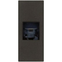 Vimar Presa elettrica RJ11 6/4 nero