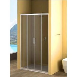 - Porta scorrevole doccia 2 ante Bild L114/120xH190 cm bianco opaco