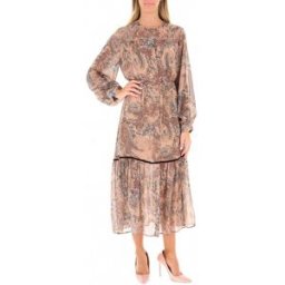 LIU JO Abito maniche lunghe LIU JEANS BEIGE 44