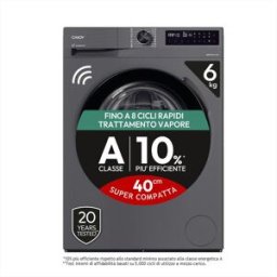 Candy Lavatrice Br 26ssb6g-s 6 Kg Classe A-antracite