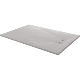 giordanoshop Piatto Doccia 80x140 cm Effetto Pietra Stone Bianco...