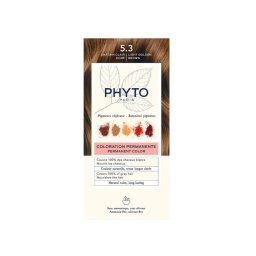 Phyto Phytocolor Kit Colorazione Permanente Capelli N.5,3 Castano Chiaro Dorato