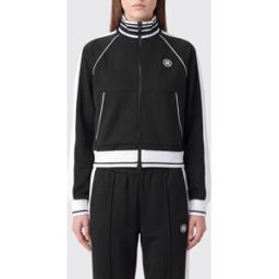 Amiri Giacca sportiva slim fit in misto cotone con collo alto e zip Nero Taglia M