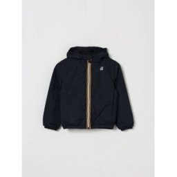 K-Way Giacca Le Vrai 4.0 Claude da bambino in nylon con cappuccio Verde Taglia 12