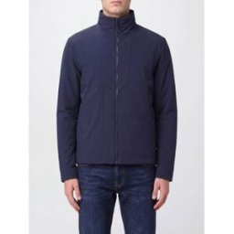 Veilance Giacca a vento Mionn in nylon stretch con collo alto Blue Taglia XL