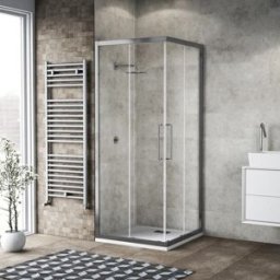 - Lato angolo doccia Italia 4 ante scorrevole 77/79 cm cromo