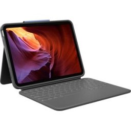 Logitech Rugged Folio - Tastatur Und Foliohulle - Apple Smar