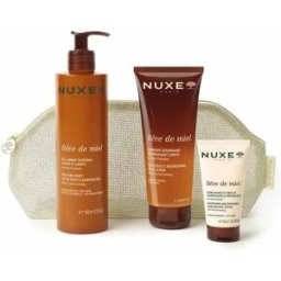 Nuxe Reve De Miel Cofanetto con Gel Doccia Ultra Ricco 400ml + Scrub 200ml + Crema Mani 50ml