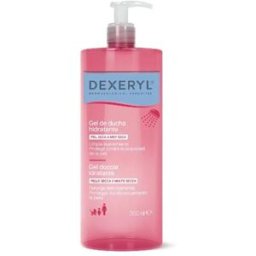 Dexeryl Gel Doccia Idratante Pelle Secca, Molto Secca Detergente Viso e Corpo Senza Sapone 500 ML