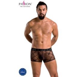 PASSION MEN Boxer Sexy Uomo Passion James — Nero, L/XL