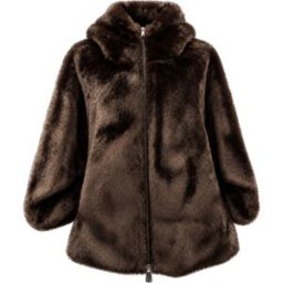 CAPPA CAPPUCCIO REVERSIBILE ZOE PARIS NYOLN E PELLICCIA SINTETICA