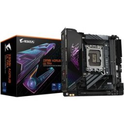 Gigabyte Z890i Aorus Ultra Scheda Madre - Supporta Cpu Intel Core Ultra (Serie 2), Vrm A 8+1+2 Fasi, Fino A 8800mhz Ddr5 (Oc),
