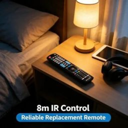 NUOYING Telecomando universale per Smart TV, compatibile con televisori LG, LED LCD 4K UHD, con pulsanti di scelta rapida per lo streaming di Netflix e Prime Video, non richiede configurazione.