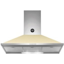 Ⓜ️??? LA GERMANIA KPL90PLAG1CRA - Cappa a parete, Bordo Basso, 90 cm, Crema Opaco, Seri
