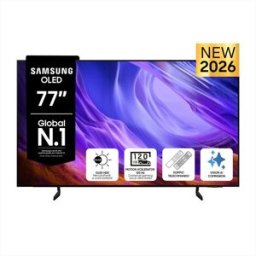 Samsung Smart Tv Oled 4k Ai 77" Qe77s85haexzt-black