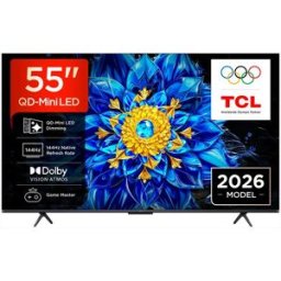 TCL Smart Tv Qd-mini Led 4k 55" 55p8l-nero
