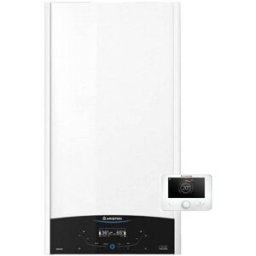 Ariston Caldaia a Condensazione Genus One+ Net 35 kW Metano/Gpl Wi-Fi Completa Di Kit Fumi Classe A+ KIT COASSIALE
