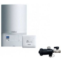 Vaillant Caldaia a Condensazione EcoTEC Pro VMW 23 + Vsmart WiFi Metano/Gpl Low NOx con kit scarico fumi New ErP + Defangatore KIT COASSIALE