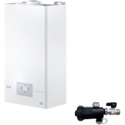 Riello Caldaia a Condensazione Start AR 25 Kis 20176940 LowNox Metano Completa Di Kit Fumi e Defangatore Omaggio 25 Kw KIT COASSIALE