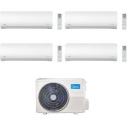 Midea Climatizzatore Quadri Split serie Xtreme Pro Green 9+12+12+18 con M4O-36FN8-Q Inverter R 32 Wi-Fi Classe A++