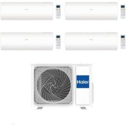 HAIER Climatizzatore Quadri split Pearl 9+9+12+12 con 4U85S2SR5FA Inverter R-32 Wi-Fi Classe A++/A+