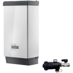 Riello Caldaia a Condensazione Family Externa 30 Kis 25 kW Metano/Gpl Completa Di Kit Fumi e Defangatore Omaggio KIT COASSIALE