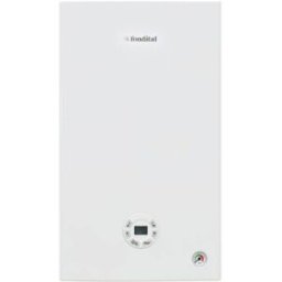 Fondital Caldaia a Condensazione Tenerife KC 24 kw Metano Completa di Kit Per Scarico Fumi KIT COASSIALE