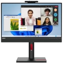Lenovo Monitor 23,8 Led Ips 16:9 Fhd 6ms 250 Cdm, Pivot, Dp/hdmi, Webcam, Multimediale, Tiny-In-One