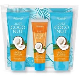 Athena's L'Erboristica Just Coconut Pochette con Doccia schiuma Gel corpo e Scrub corpo
