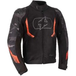 Oxford Giacca Omega 1.0 Black / Camouflage / Red M